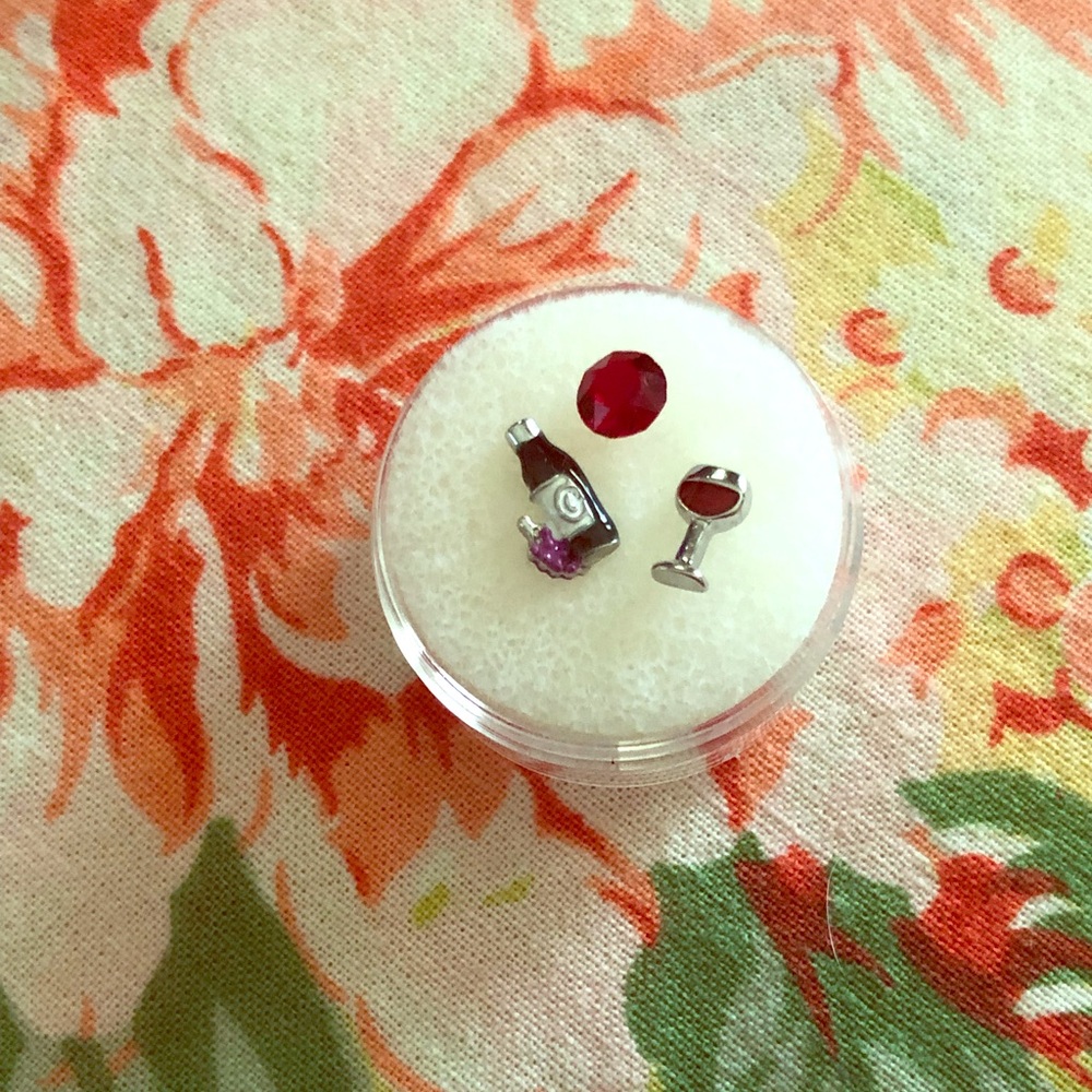 Origami Owl Wine Charms